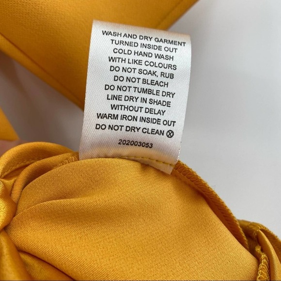 NEW Finders Keepers Tangerine Cut Out Dress - Picture 10 of 11